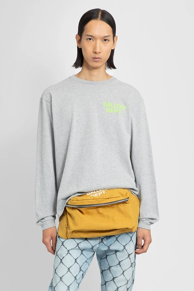Gallery Dept. Logo-print Cotton Sweatshirt In Grey