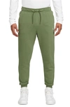 Jordan Essentials Fleece Joggers In Sky J Olive/white