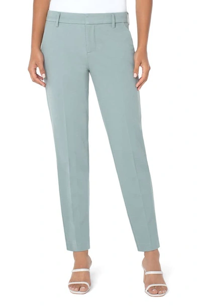 Liverpool Los Angeles Kelsey Knit Trousers In Sea Green