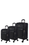 VINCE CAMUTO SET OF THREE IVOR SOFTSHELL SPINNER SUITCASE