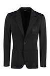Dolce & Gabbana Portofino Single-breasted Two-button Jacket In Black