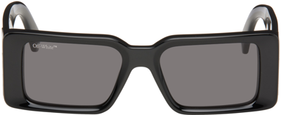 Off-white Milano - Black Sunglasses In Black Dark Grey