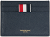 THOM BROWNE NAVY & GREEN HECTOR CARD HOLDER