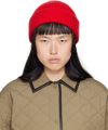 Totême Toteme Brim Beanie Red In 015 Red