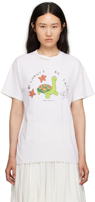 Edward Cuming Off-white Turtle T-shirt
