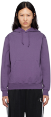 STOCKHOLM SURFBOARD CLUB PURPLE PRINTED HOODIE