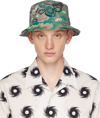 BILLIONAIRE BOYS CLUB GREEN NOTHING CAMO BUCKET HAT