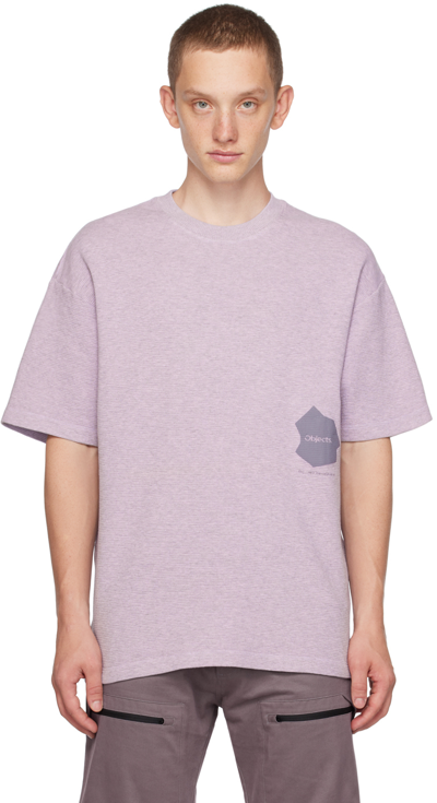 Objects Iv Life Purple Print T-shirt