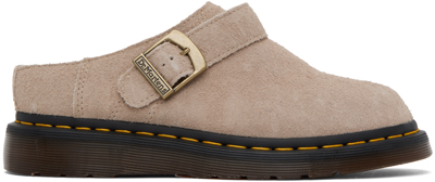 Dr. Martens Taupe Isham Loafers In Natural