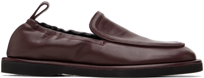 Studio Nicholson Burgundy Donovan Loafers In Oxblood