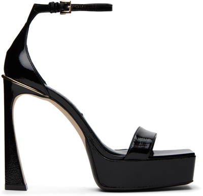 Victoria Beckham Leather Sandals In Black