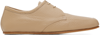 Gabriela Hearst Luca Textured-leather Ballet Flats In Dkc Dark Camel