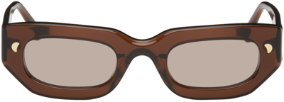 Nanushka Brown Kadee Sunglasses