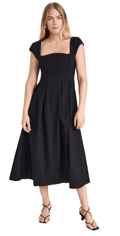 Reformation Zabel Dress In Black