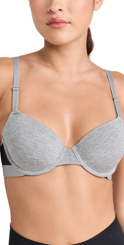 Lively The All Day T-shirt Bra In Grey