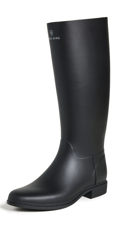 Anine Bing Kari Rain Boots In Black