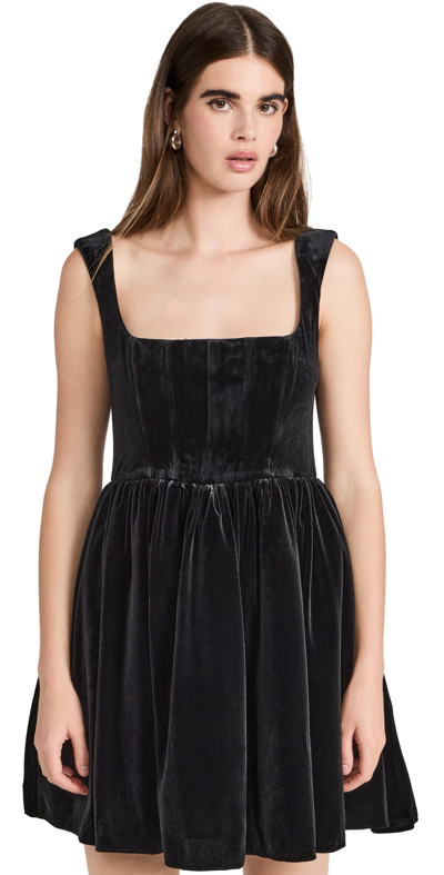 Opt Chase Dress In Black