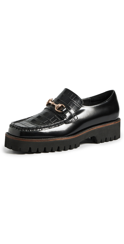 Intentionally Blank Hk-2 Loafers In Black