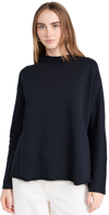 FRANK & EILEEN EFFIE LONG SLEEVE FUNNEL NECK CAPELET BRITISH ROYAL NAVY