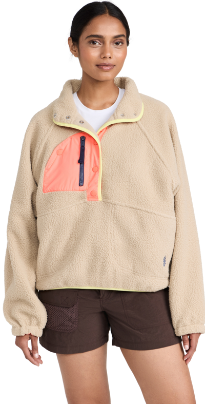 Fp Movement Hit The Slopes Pullover In Clay Combo