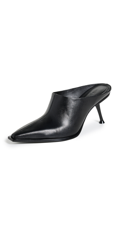 Cult Gaia Lina Pointed Toe Mule In Black