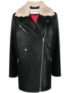 STAND STUDIO KINSLEY FAUX LEATHER BIKER COAT