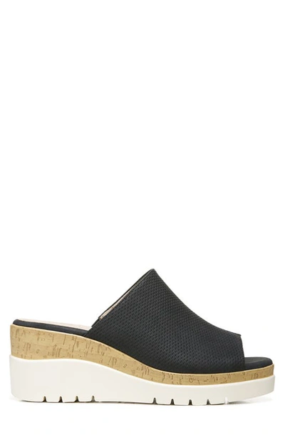 Soul Naturalizer Goodtimes Platform Wedge Slide Sandal In Black