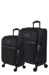 VINCE CAMUTO SET OF TWO IVOR SOFTSHELL SPINNER SUITCASE