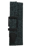 Cuater By Travismathew Cuater By Travismatthew Belt In Black/silver Pine