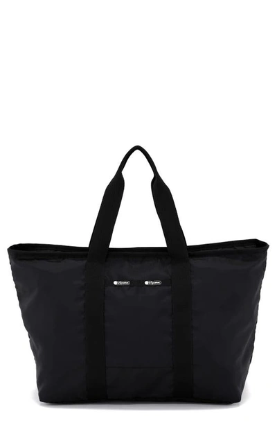 Lesportsac E/w Packable Tote Bag In Jet Black