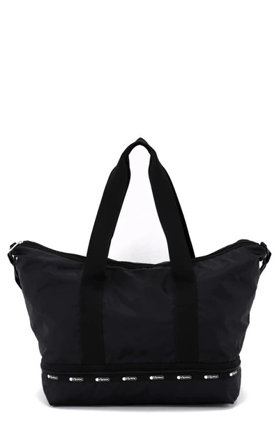 Lesportsac Candace Nylon Tote Bag In Jet Black