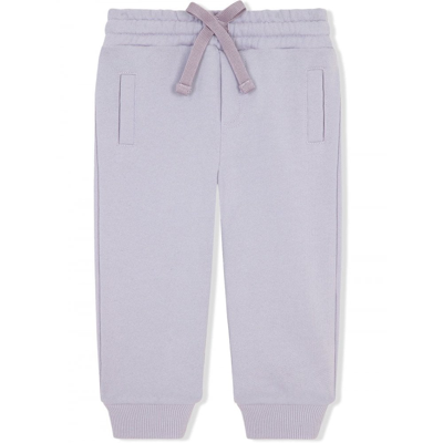 Dolce & Gabbana Kids' Drawstring Track Pants In Purple