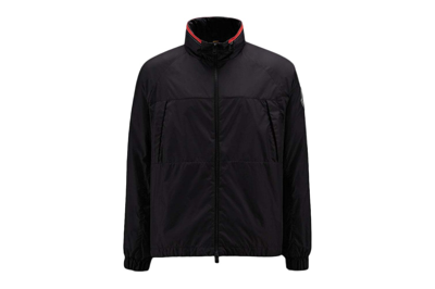 Pre-owned Moncler Sheppey Hooded Rain Jacket Black
