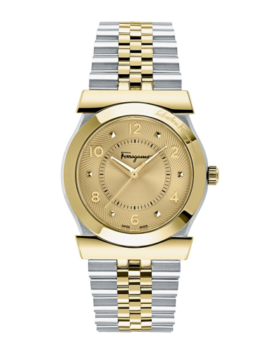 Ferragamo Vega Bracelet Watch In Gold