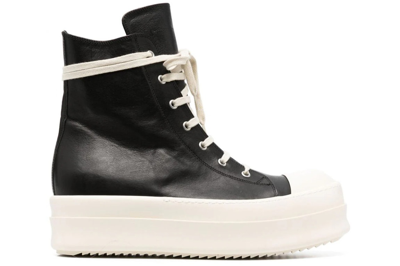 Pre-owned Rick Owens Mega Bumber Sneakers Black Milk In Black/milk