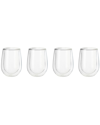 Zwilling J.a. Henckels Zwilling Henckels Cafe Roma Double-wall Glasses Set Of 4