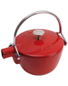 Staub Cast Iron 1-qt Round Tea Kettle