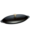 Staub Cast Iron Covered Fish Pan