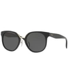 Prada Havana Square Sunglasses In Black/grey