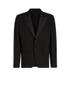 Etro Patterned-jacquard Evening Blazer In Black