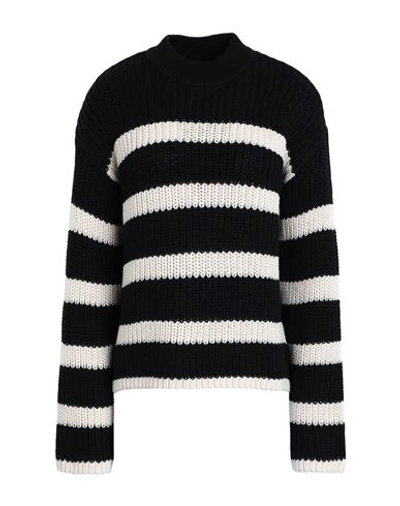Vero Moda Woman Sweater Black Size M Recycled Polyester, Cotton In Black