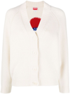 KENZO BOKE CARDIGAN WITH FLORAL PATTERN
