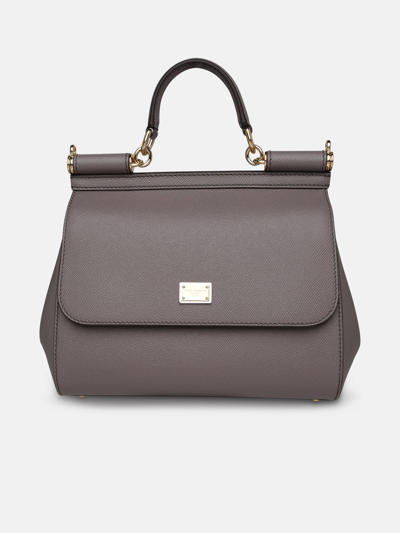 Dolce & Gabbana Borsa Sicily In Grey