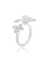 Suzy Levian Silver Cz Ring