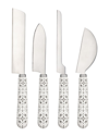 TWINE TWINE SET OF 4 TILES CHEESE KNIVES