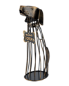 True Dog Wine Cork Display In Bronze