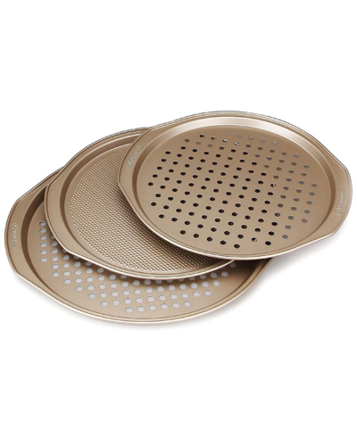 Westinghouse Carbon Steel 3pc Pizza Pan Set