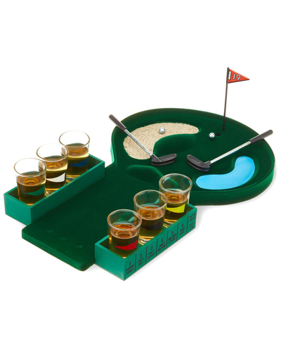 Foster & Rye Putt And Shot Mini Golf Drinking Game In Green