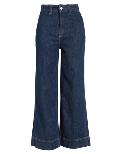 Other Stories &  Woman Denim Pants Blue Size 29 Organic Cotton, Recycled Cotton, Elastane