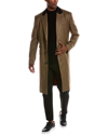 Rag & Bone Brown Cambridge Coat In Grey